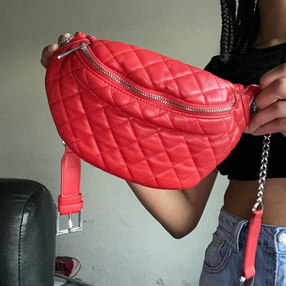 Red Fanny Pack